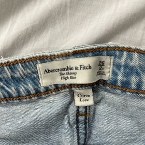 Abercrombie and Fitch Skinny High Rise Jeans 26 Short